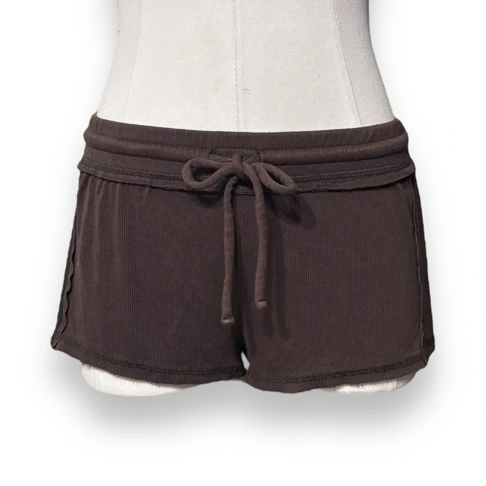 OUT FROM UNDER x URBAN OUTFITTERS Sweet Dreams Low Rise Brown Boy Shorts